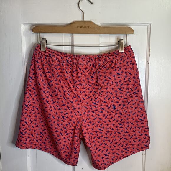 Vineyard Vines 7 Inch Airplane Printed Chappy Swim Trunks Shorts M-116 Sz XS - Picture 8 of 10